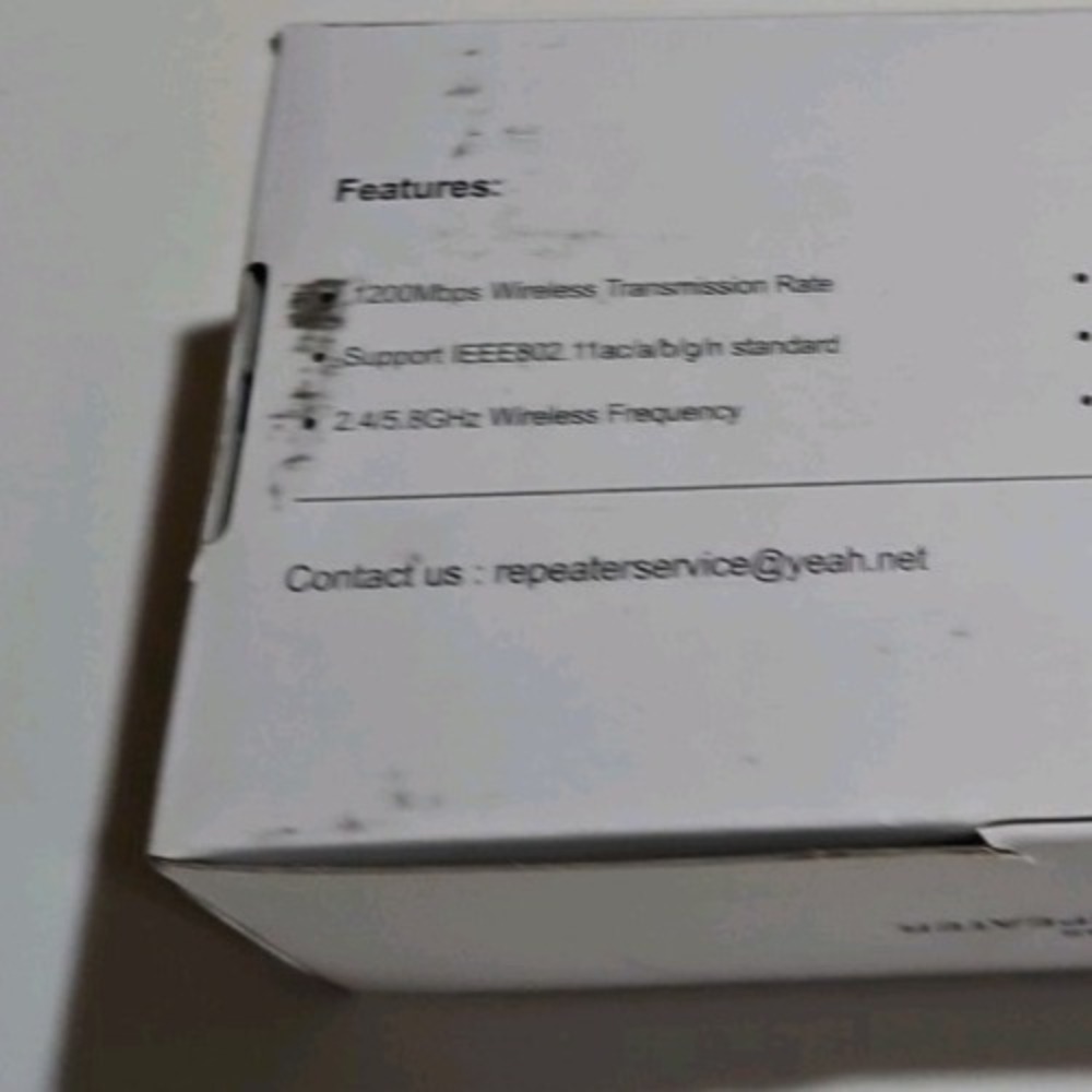 *NEW 200 Mbps Dual-Band Repeater WiFi-754AC High Speed Booster Wide Coverage NIB - Picture 14 of 15